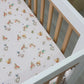 Bubba Blue Peter Rabbit Cot Fitted Sheet Flopsy Mopsy & Cottontail