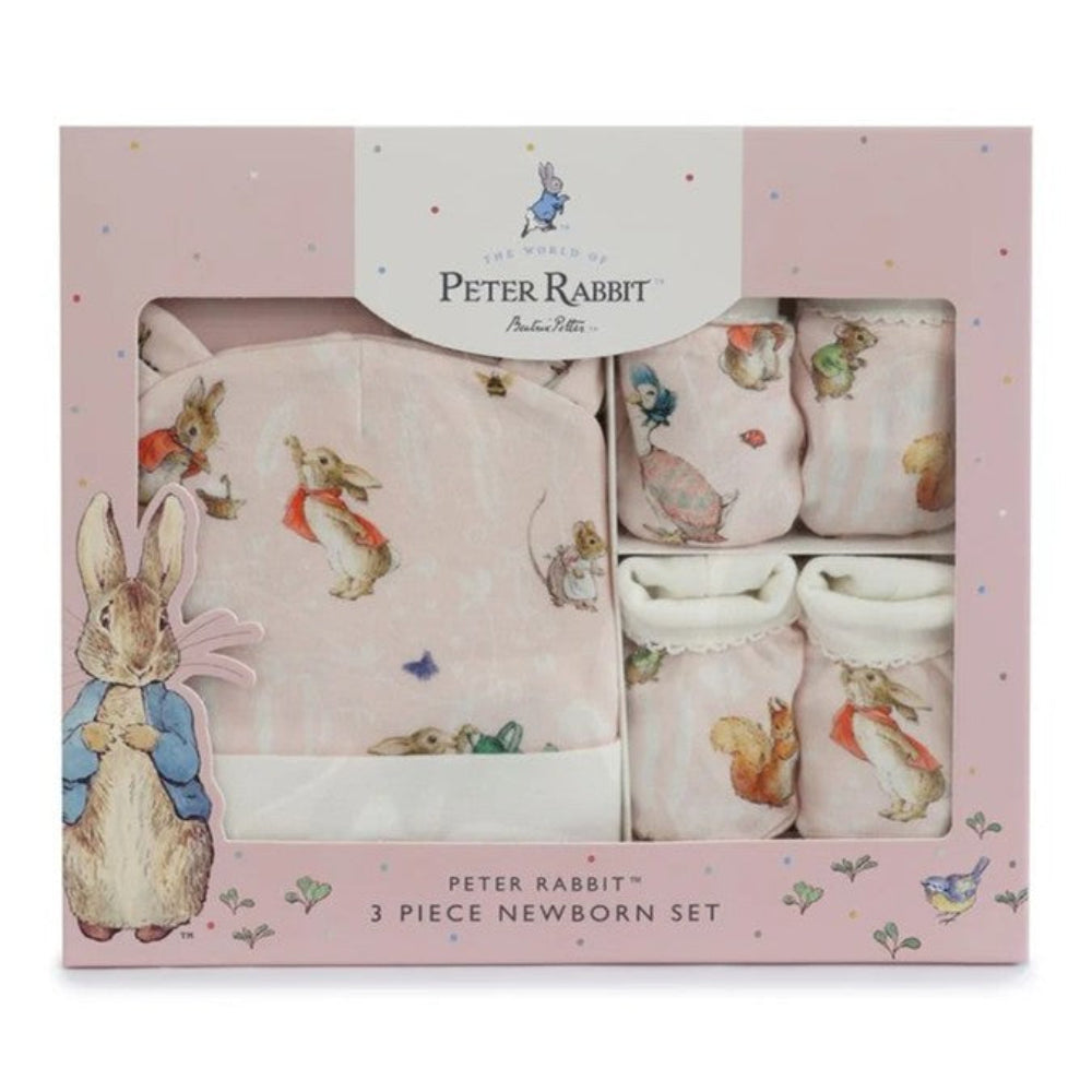 Bubba Blue Peter Rabbit Layette Set 3pc Flopsy Mopsy & Cottontail ...