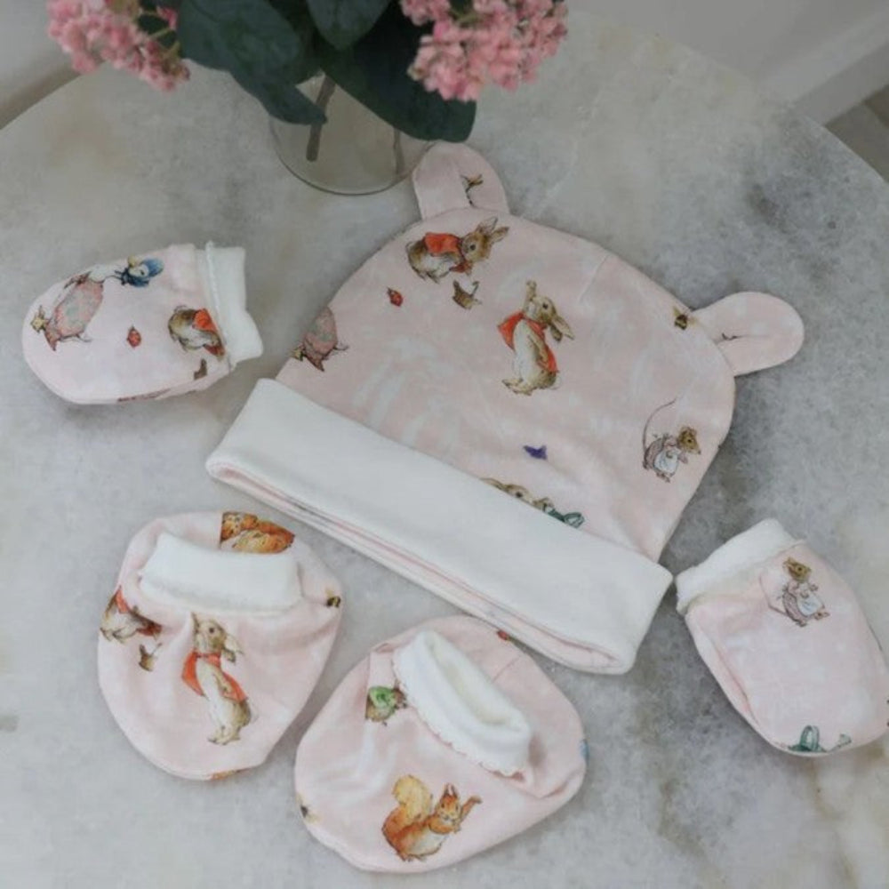 Bubba Blue Peter Rabbit Layette Set 3pc Flopsy Mopsy & Cottontail