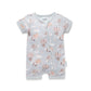 Aster + Oak Flying Friends Zip Romper