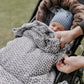 Baby Luno Nordic Footmuff - Raindrop
