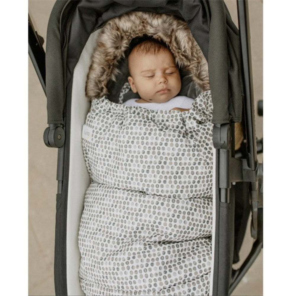 Baby Luno Nordic Footmuff - Raindrop