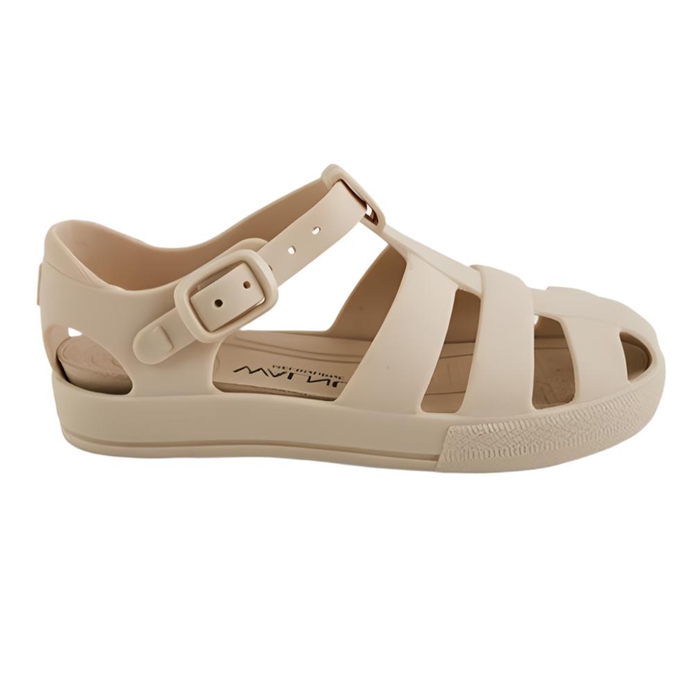 Walnut Frankie Sandal - Beige