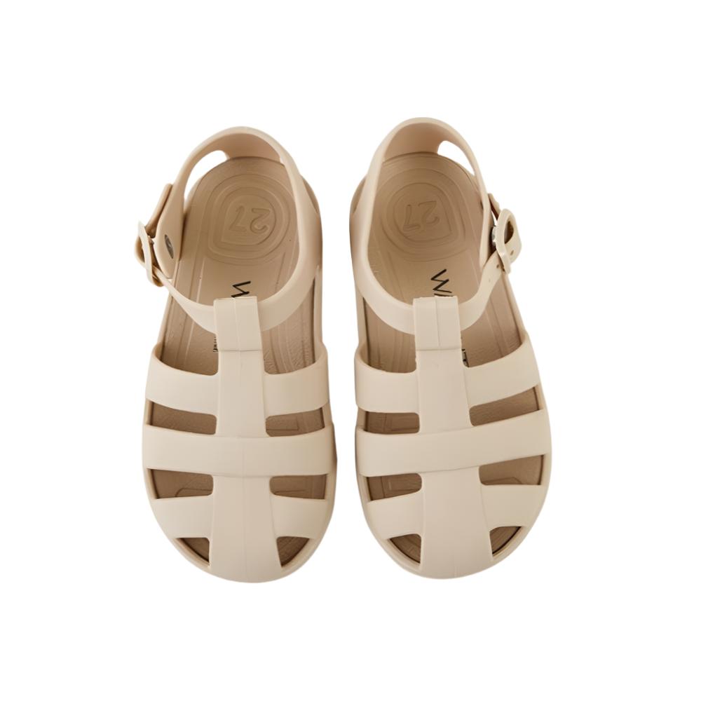 Walnut Frankie Sandal - Beige