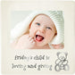 Dakota Baby Photo Frame - Fridays Child