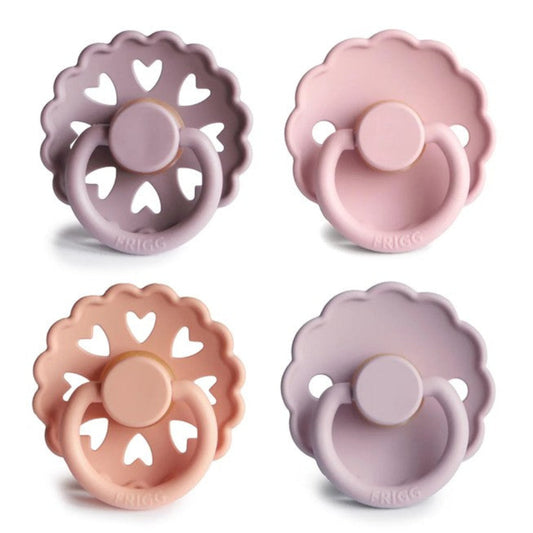FRIGG Pacifier 4pk Latex - Sunset Bliss