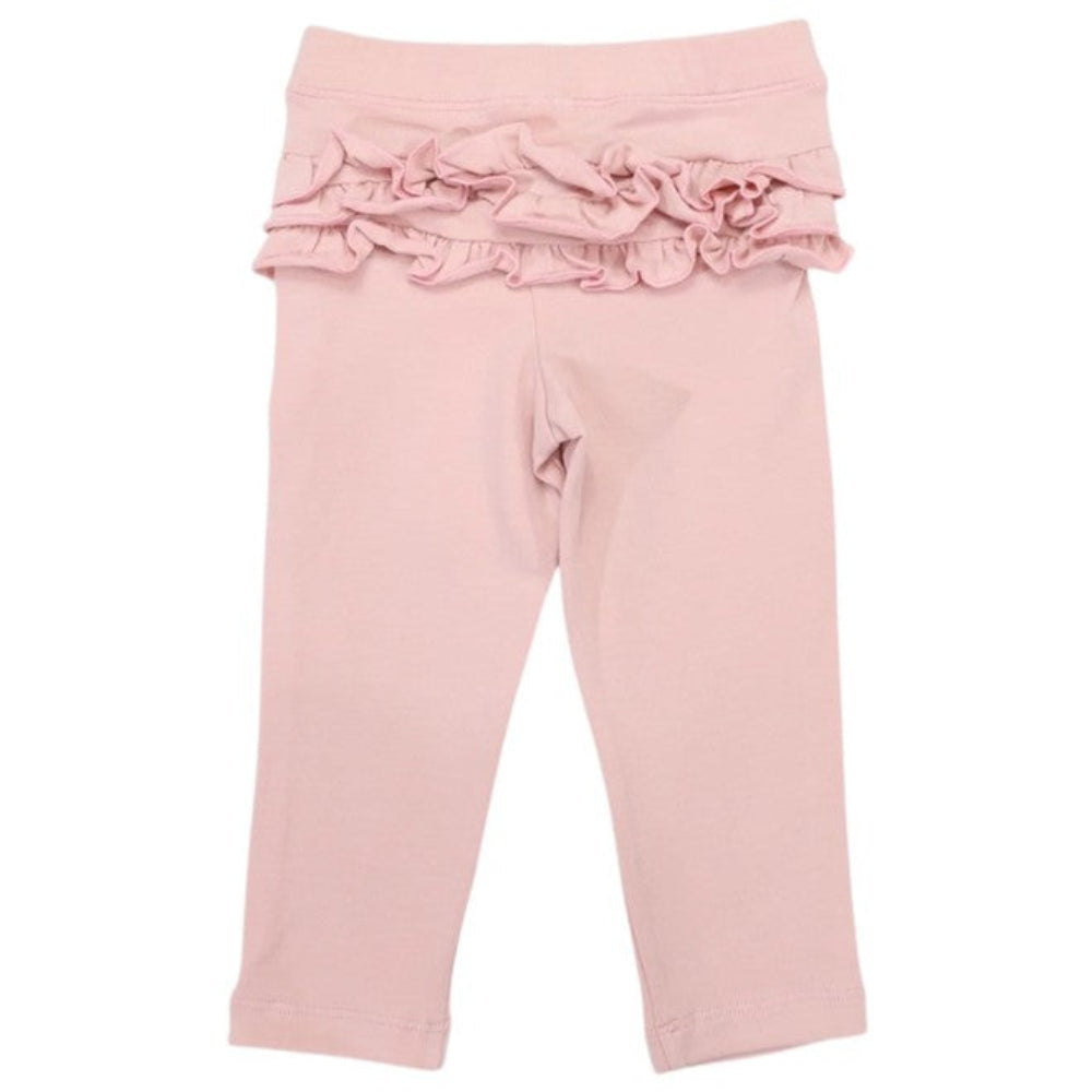 Korango Frilled Legging - Dusty Pink