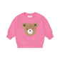 Huxbaby Furry Huxbear Sweatshirt - Strawberry