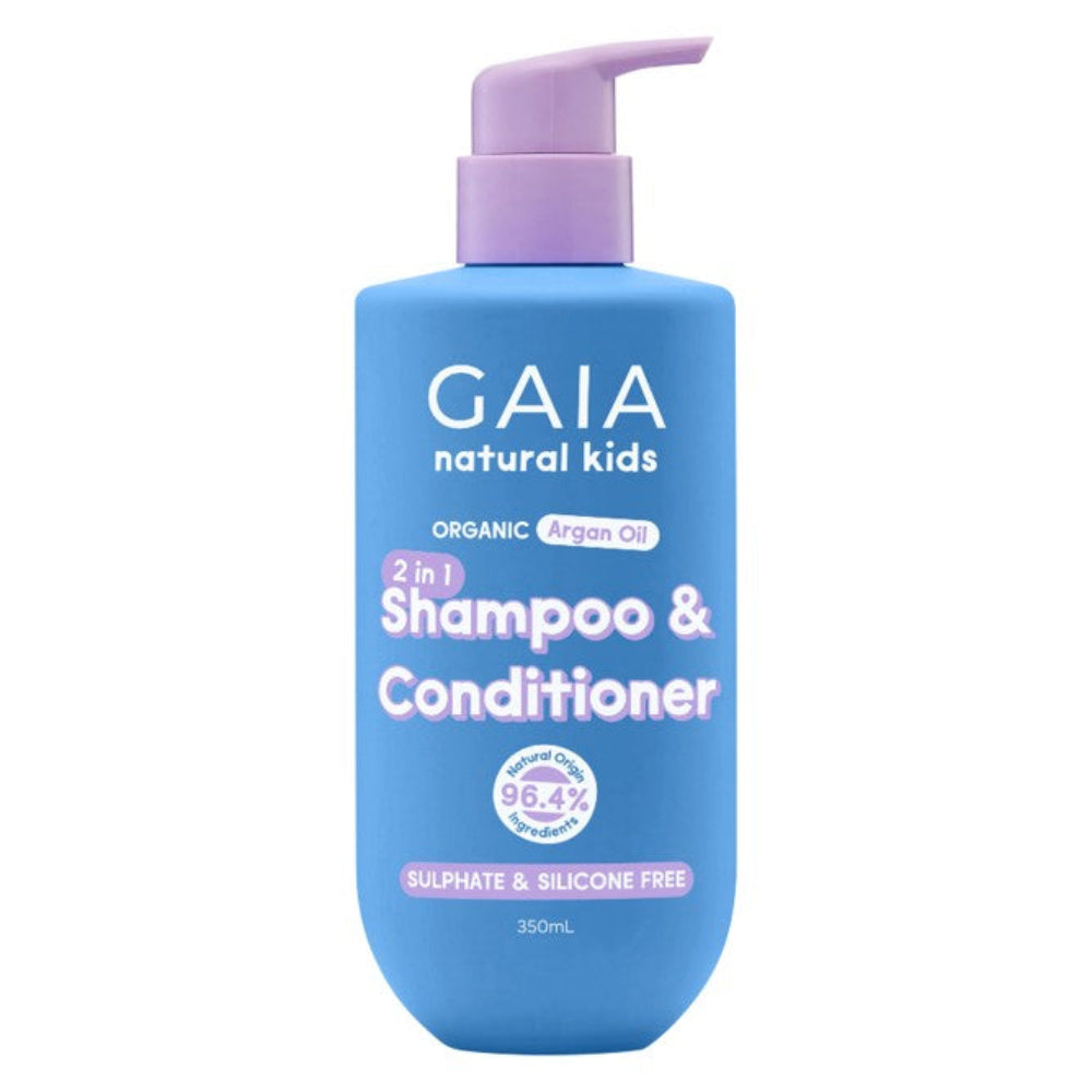 GAIA Natural Kids Shampoo and Conditioner 350ml