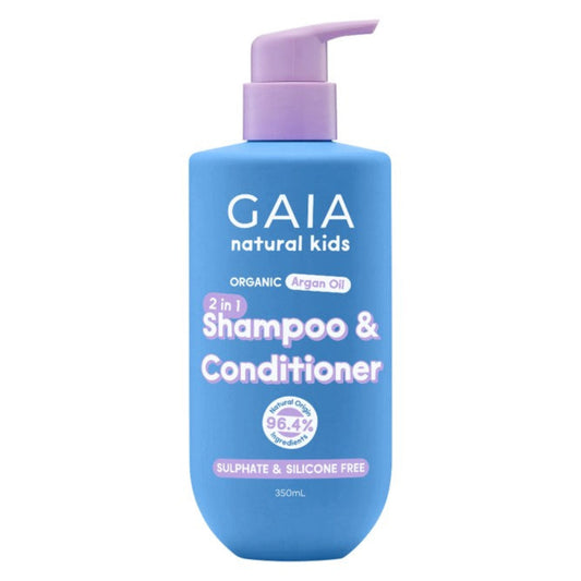 GAIA Natural Kids Shampoo and Conditioner 350ml