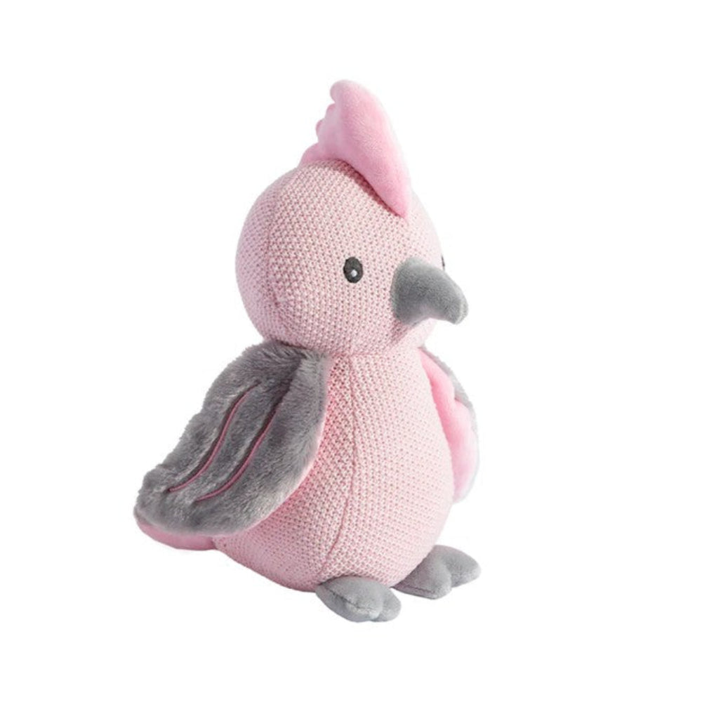 Living Textiles Australiana Knitted Toy - Gary the Galah