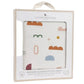 Living Textiles 1pk Bedside Bassinet Fitted Sheet - Geo Mod