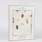 Living Textiles Muslin Hooded Towel - Geo Mod