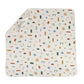 Living Textiles 5 Layer Muslin Pram Blanket - Geo Mod