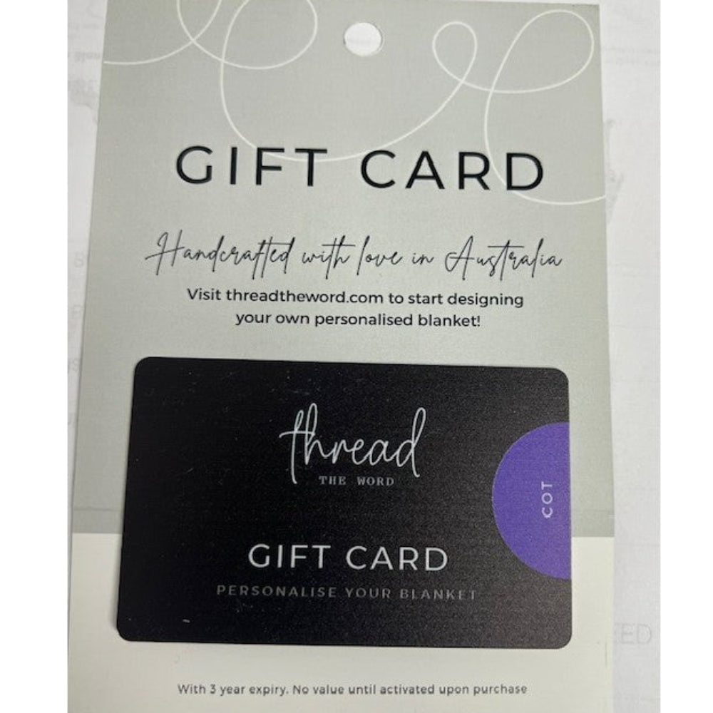 Thread the Word Gift Card