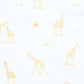 White Label Organic Long Sleeve Onesie - Giraffe
