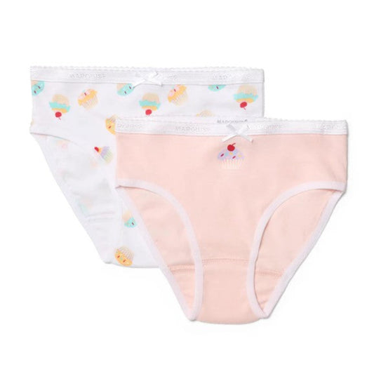 Marquise Girls Underwear - 2 pk - Cupcakes