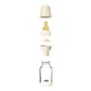 Bibs Glass Baby Bottle Complete Set 120ml Latex - Ivory