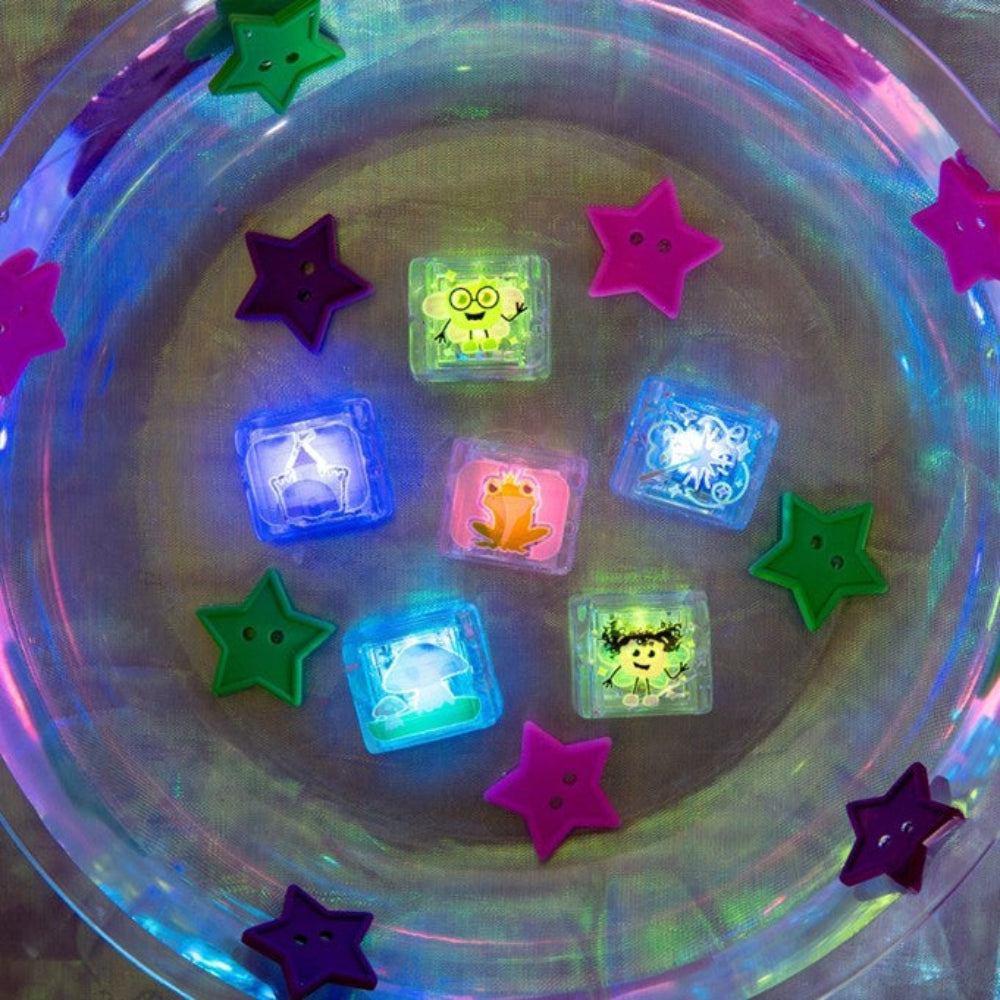 Glo Pals - Limited Edition Light Up Cubes - 6 pk - Fairy Gift Set