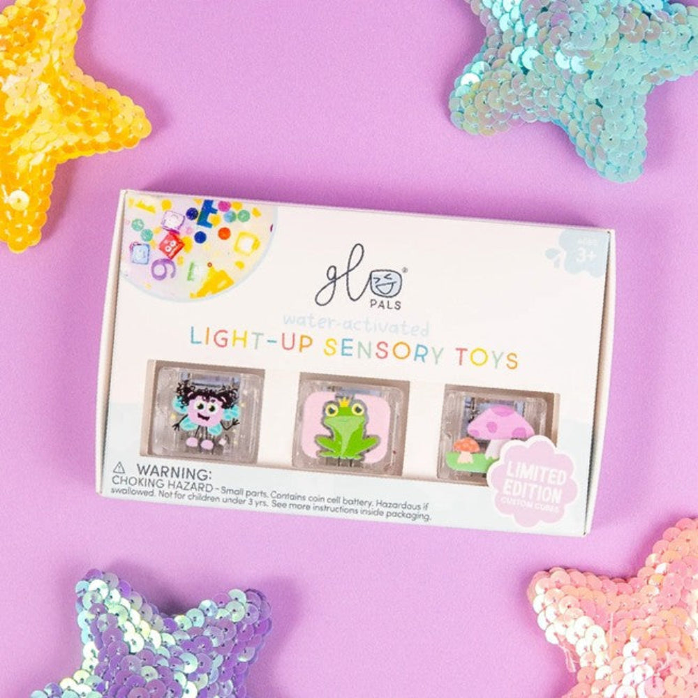 Glo Pals - Limited Edition Light Up Cubes - 6 pk - Fairy Gift Set