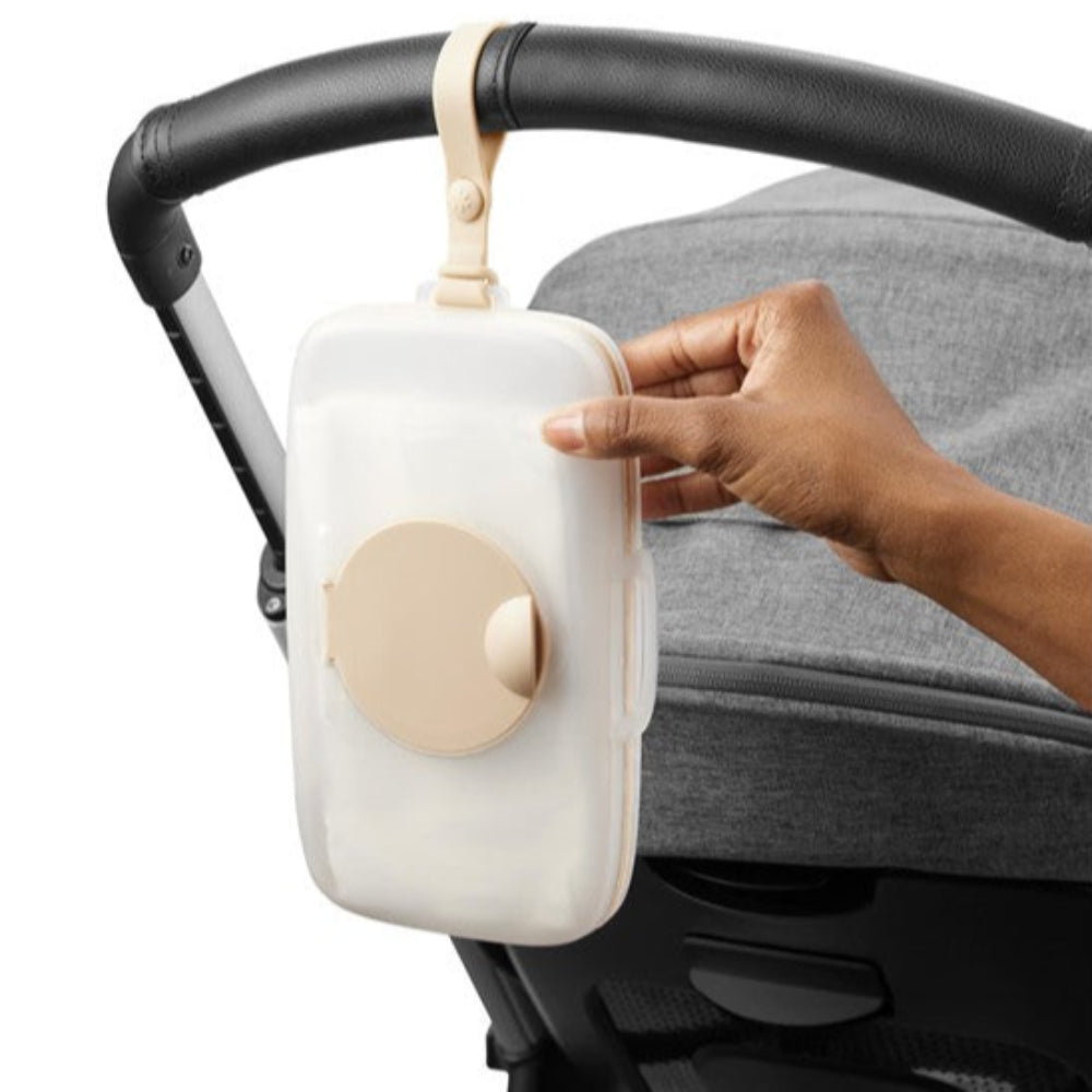 Skip Hop Grab & Go Snug Seal Wipes Case - Oat