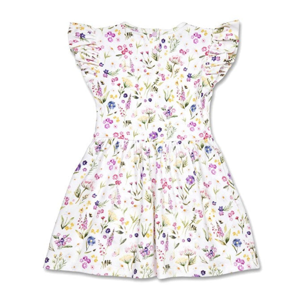 Snuggle Hunny Short Sleeve Organic Dress - Gracie