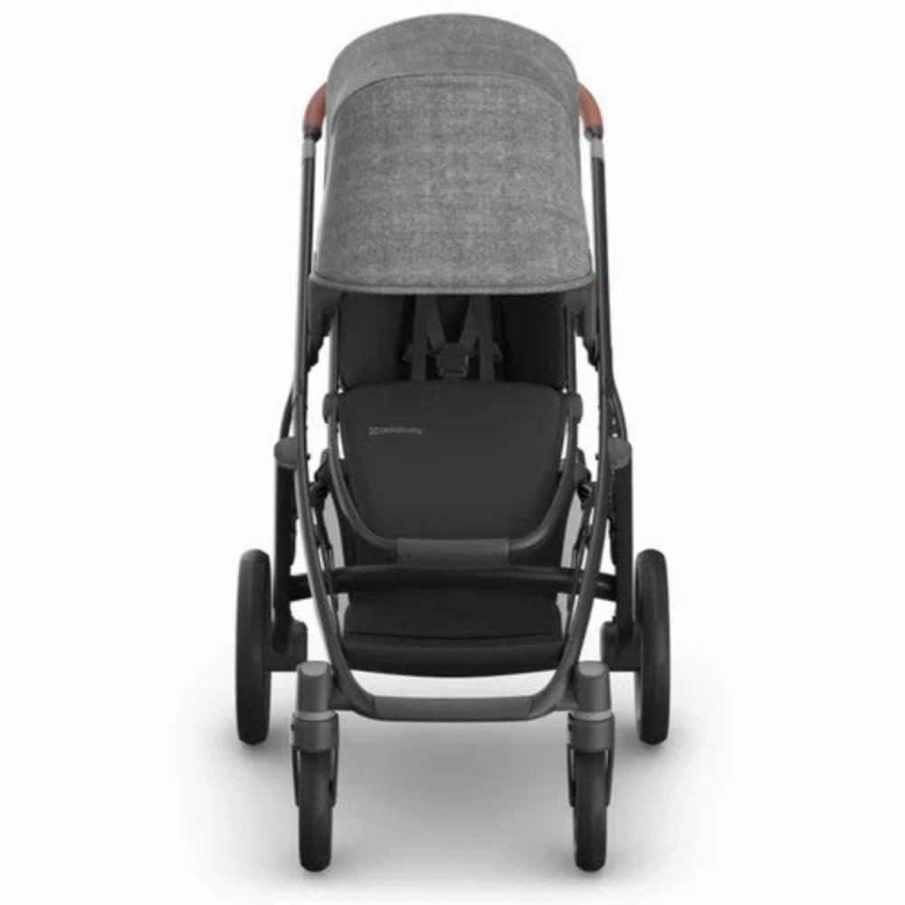 UPPAbaby VISTA V3 with Bassinet - Charcoal Melange - Greyson + Free Upper Adapters