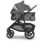 UPPAbaby VISTA V3 with Bassinet - Greyson with BONUS Upper Adaptors, Carry All Organiser and Cup Holder