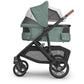 UPPAbaby VISTA V3 with Bassinet - Green Melange - Gwen + Free Upper Adapters