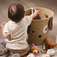 Living Textiles Character Cotton Rope Hamper - Puppy