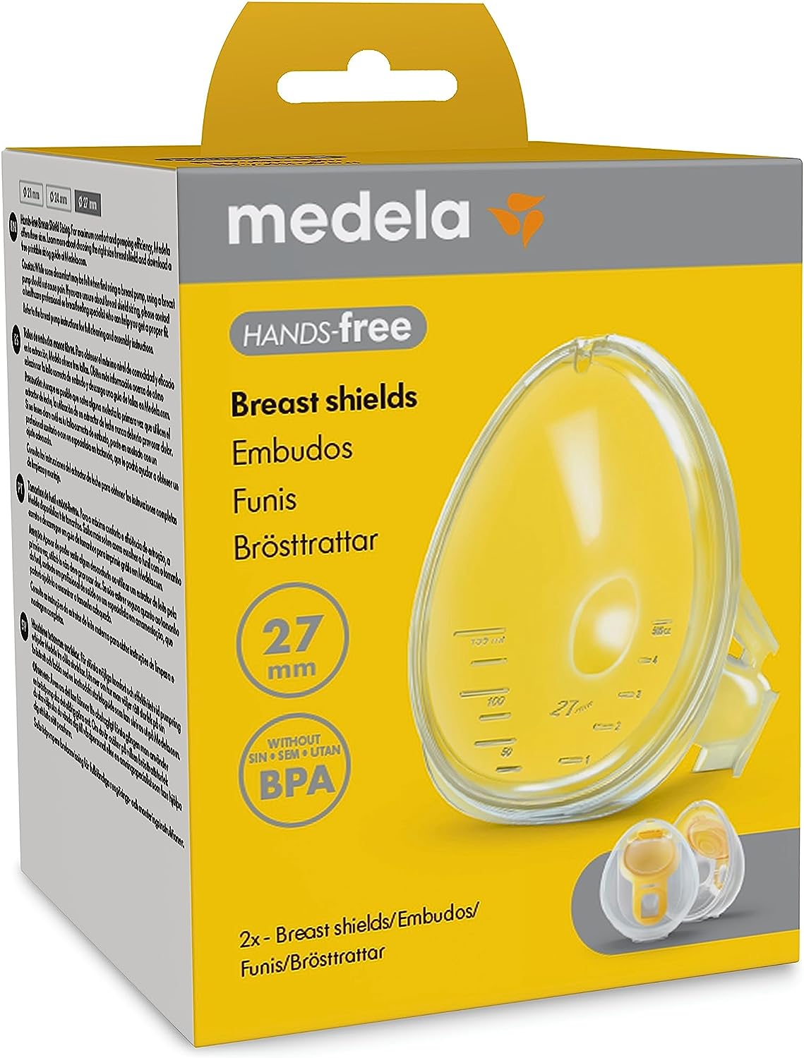 Medela Contact Nipple Shields M X2