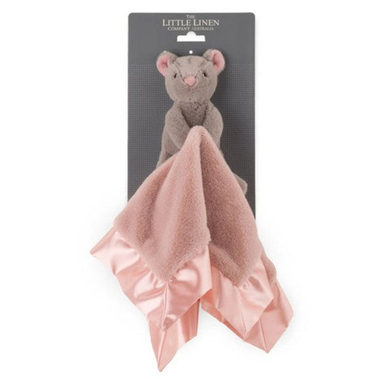 Little Linen Security Blankie - Harvest Possum