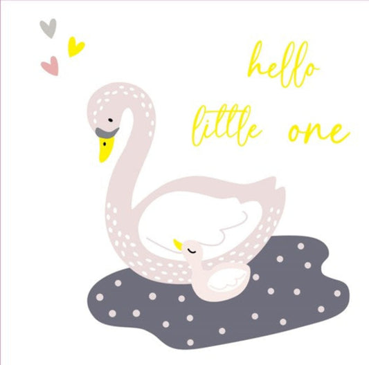 Petite Vous Greeting Card - Hello Little One