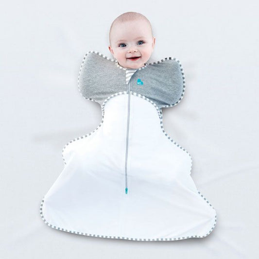 Love To Dream Swaddle Up 1.0 Tog Original Hip Harness Transition Bag - Grey