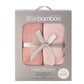 Little Bamboo Hooded Towel 2 Pk - Dusty Rose