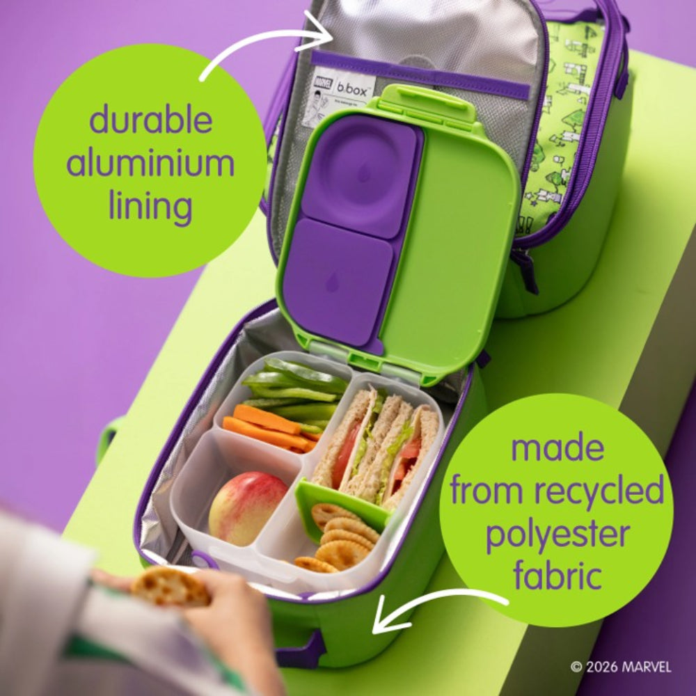 B.Box Flexi Insulated Mini Lunch Bag - Marvel Hulk
