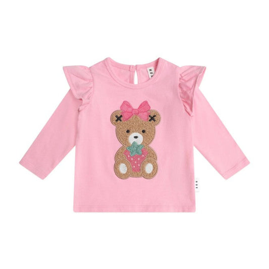 Huxbaby Strawberry Huxette Frill Top
