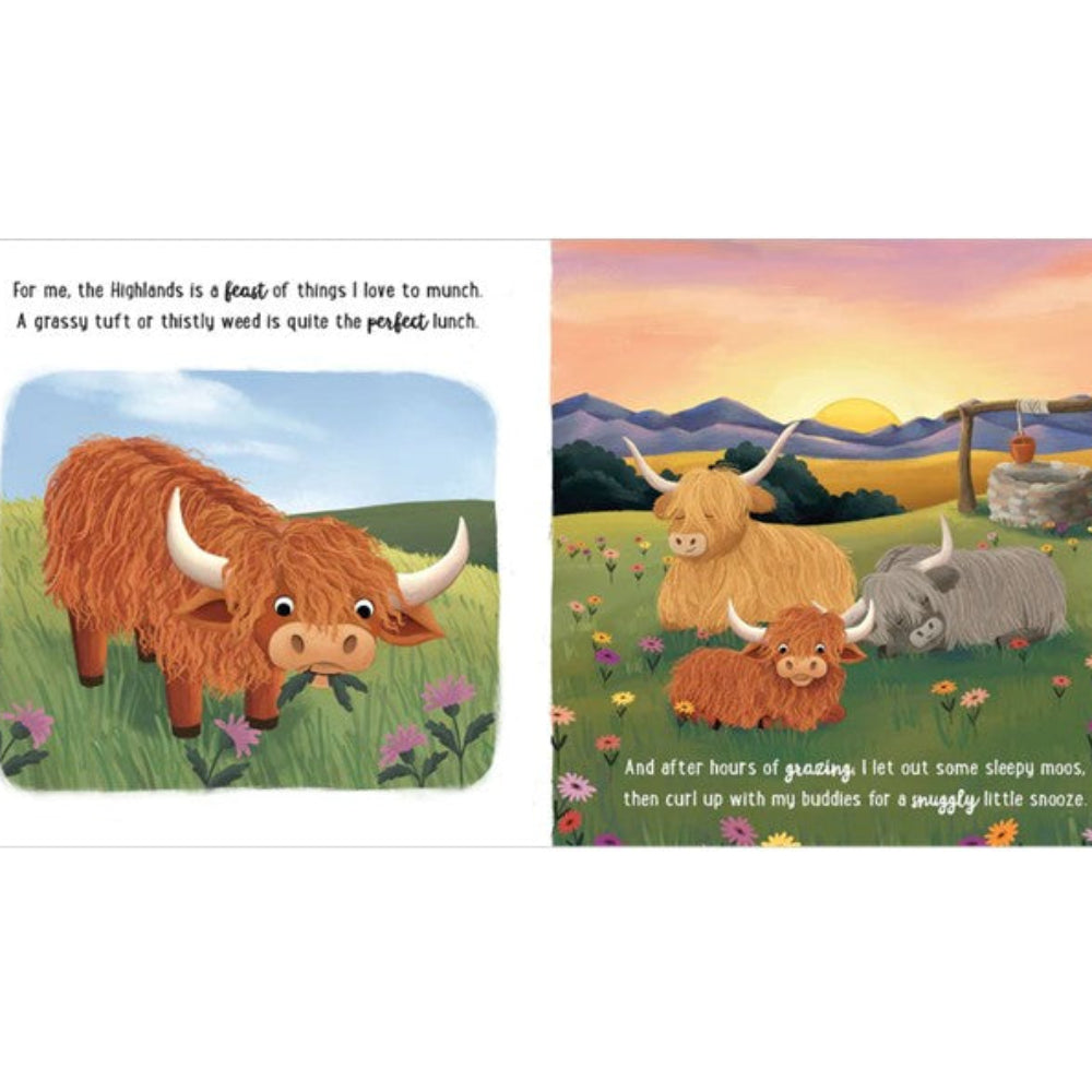 Story Time - Padded Board Book - I Love Being a Highland Cow