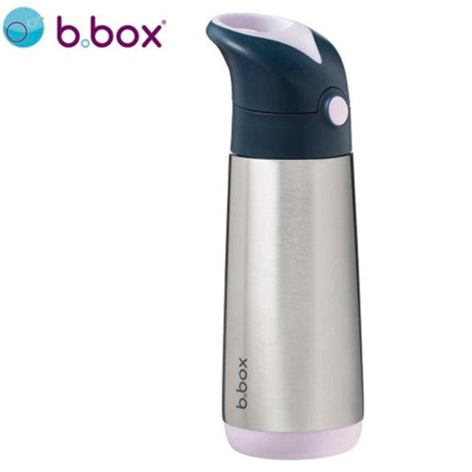 B.Box SS Insulated Drink Bottle 500 ml - Indigo Rose