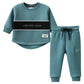 Cracked Soda 2 pce Crew Set - Teal
