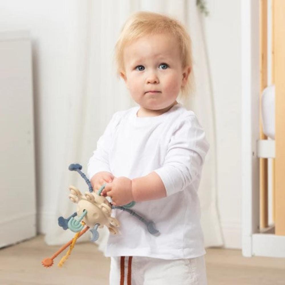 Playground Silicone Zippy Activity Toy - Jimmy