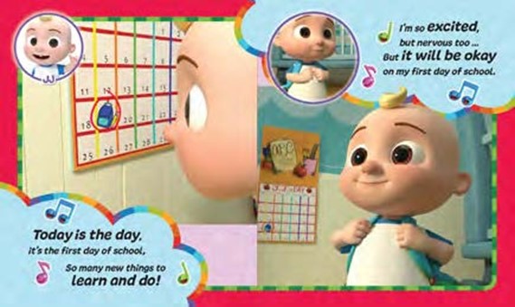 Cocomelon - Jj Starts Preschool Board Book