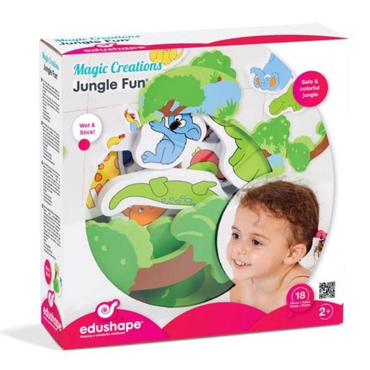 Edushape Magic Creations Bath Playset - Jungle Fun