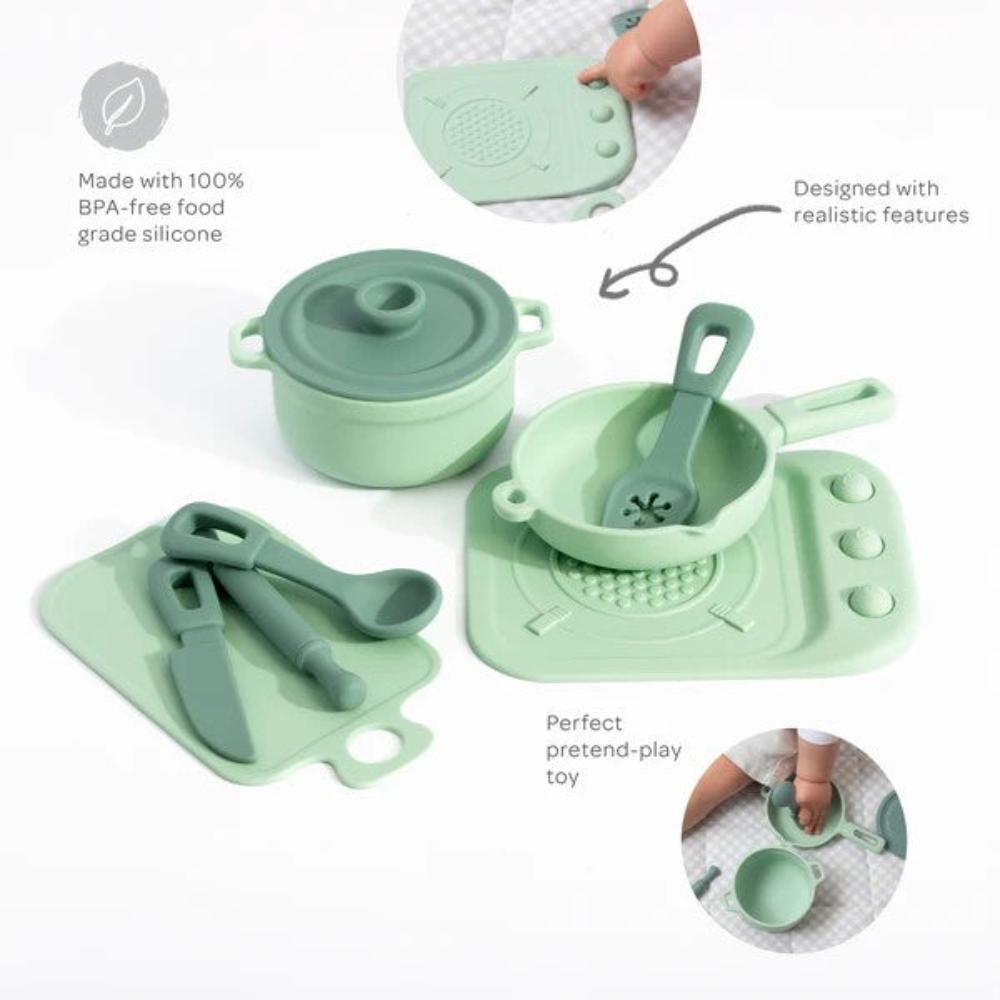 Playground Silicone Kitchen Play Set