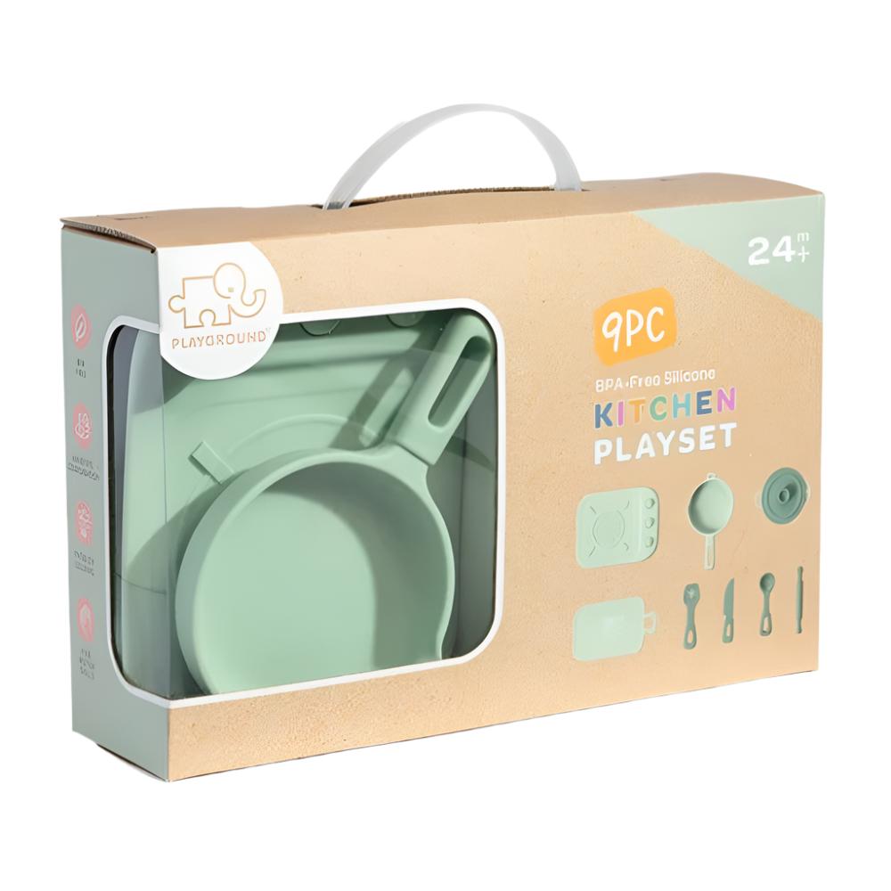 Playground Silicone Kitchen Play Set