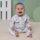 Snuggle Hunny Organic Snugglesuit Convertible Romper - Kittens