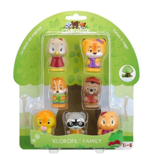 Klorofil Magic Tree House Family - 7 characters