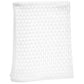 Thread the Word Lattice Knitted Bassinet Blanket - White