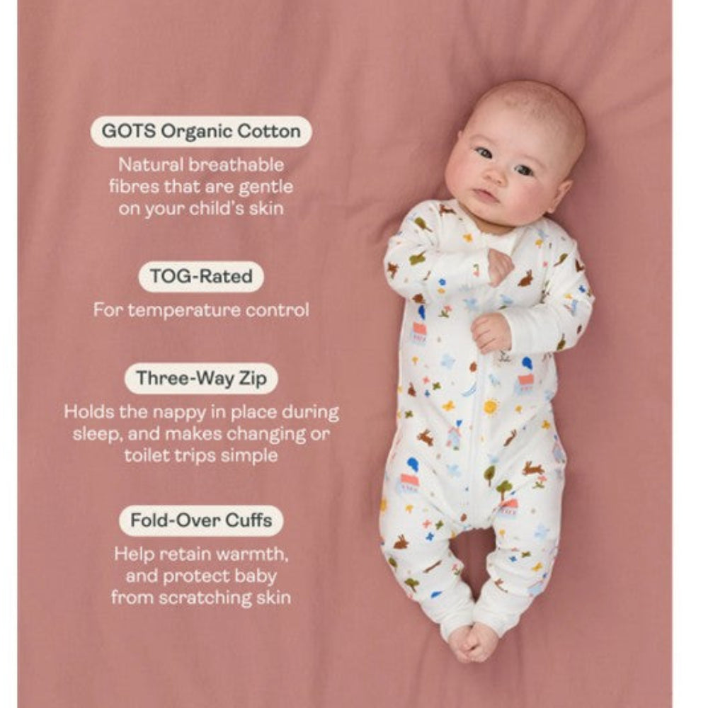 ErgoPouch Layers Long Sleeve 1.0 Tog - Daydream