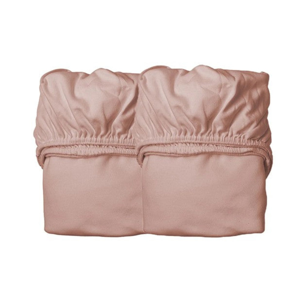 Leander Organic Baby Cot Sheets - 2 pk